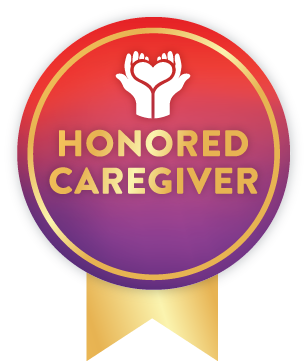 Honored Caregiver Badge